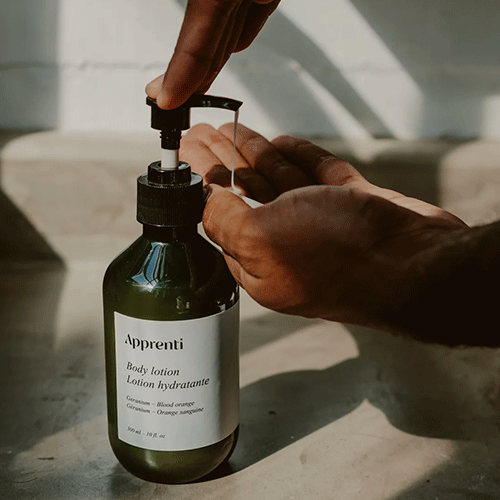 Lotion hydratante géranium et orange sanguine