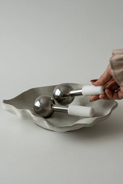 Globes rotatifs de cryothérapie - visage