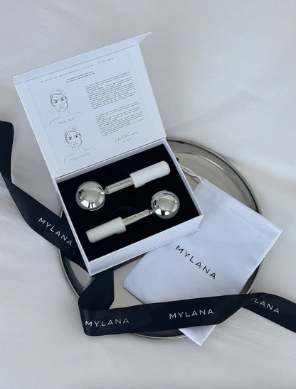 Globes rotatifs de cryothérapie - visage