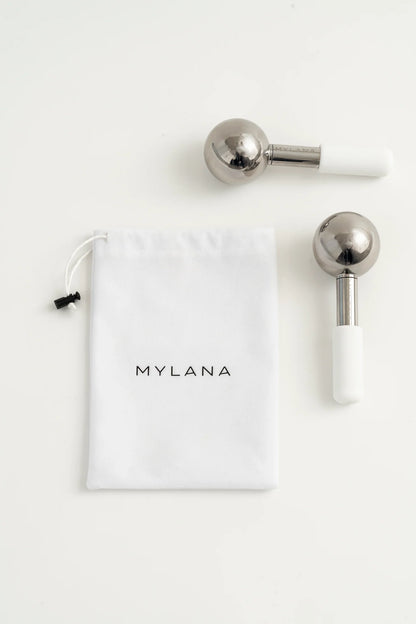 Globes rotatifs de cryothérapie - visage