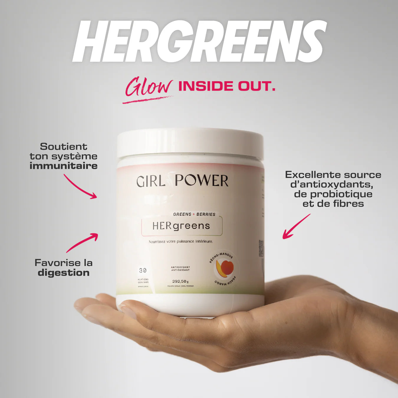 HERGREENS - Cerise lime