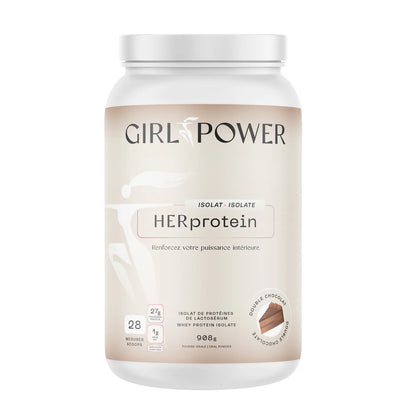 HERPROTEIN - Isolate double chocolat