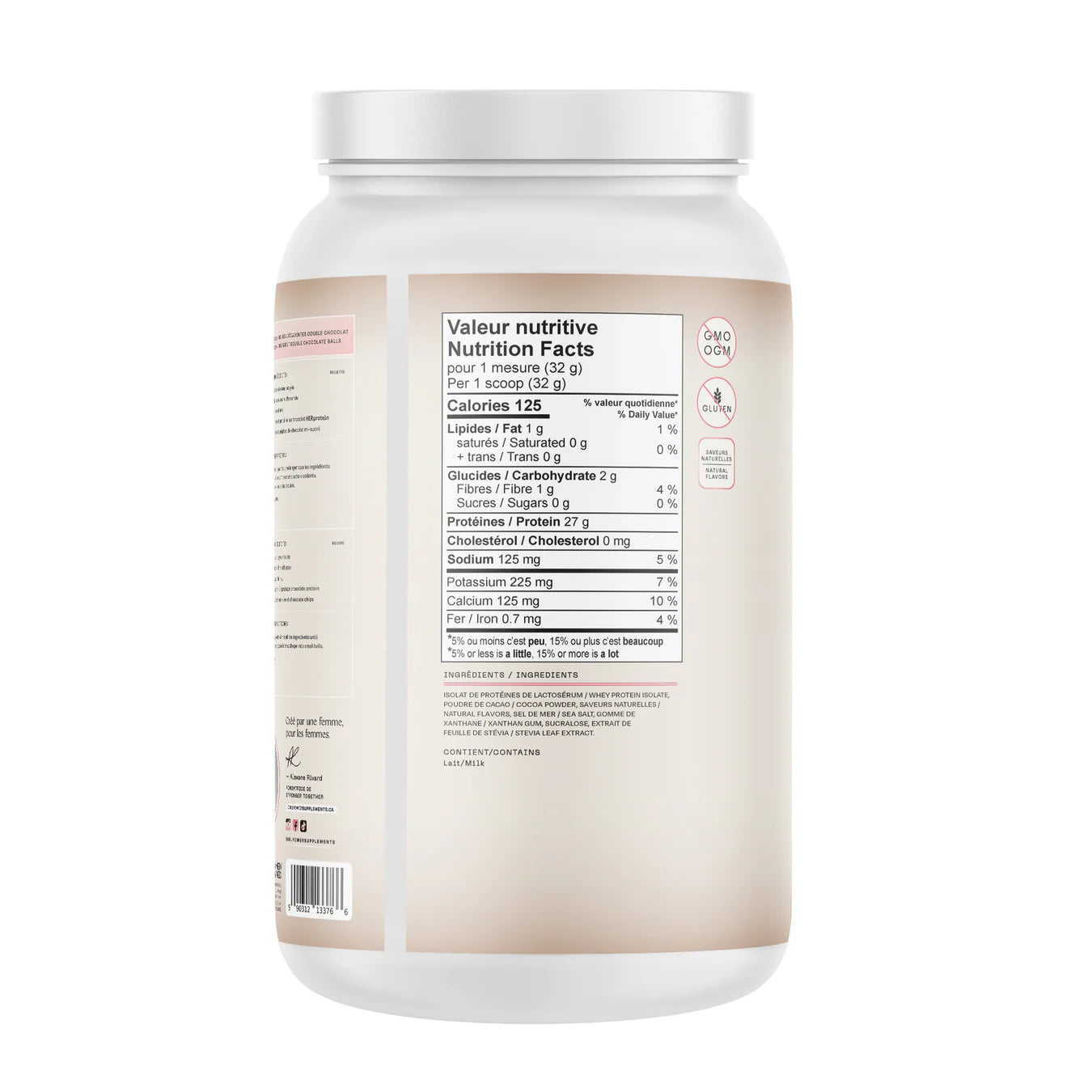 HERPROTEIN - Isolate double chocolat