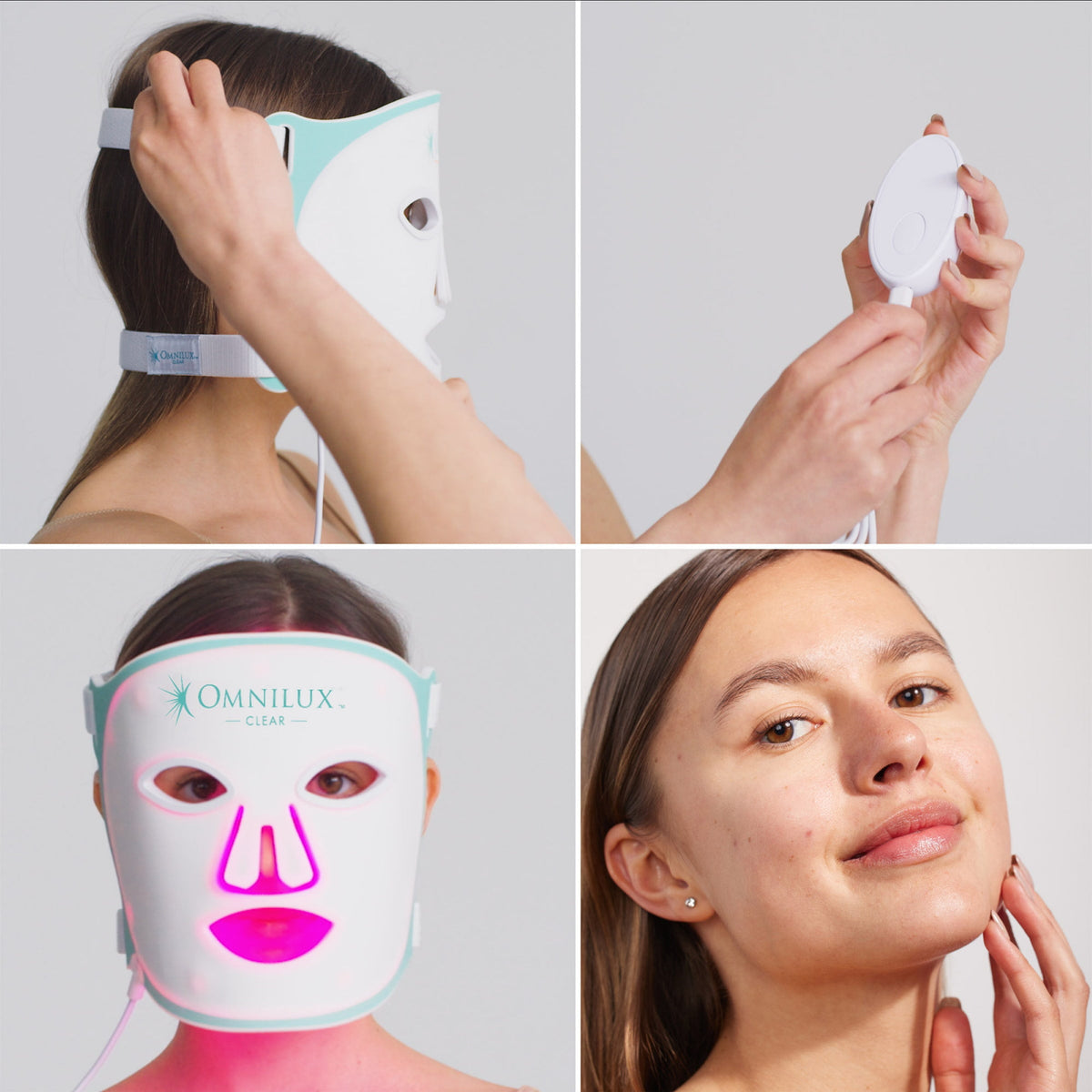 Masque led OMNILUX - CLEAR