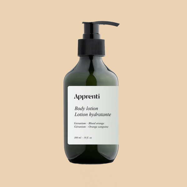 Lotion hydratante géranium et orange sanguine
