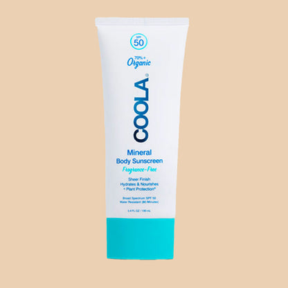 Crème solaire minéral pour le corps FPS 50 - sans parfum