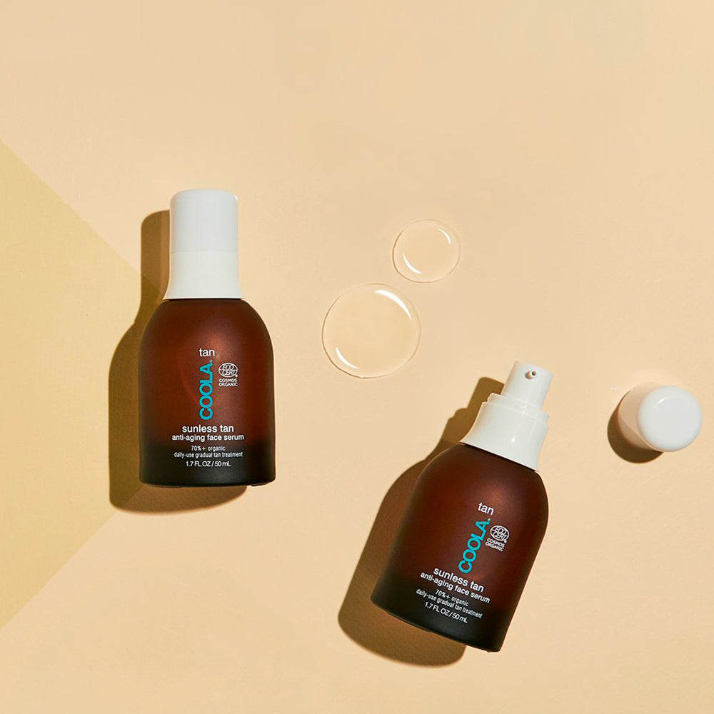 Sérum autobronzant pour le visage