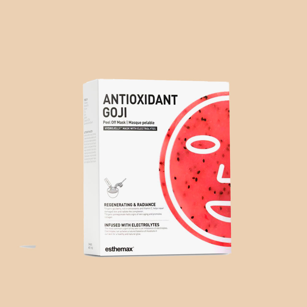 Masque hydrogel antioxidant à la Goji