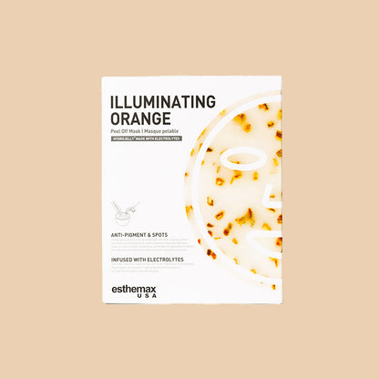 Masque hydrogel Illuminating orange