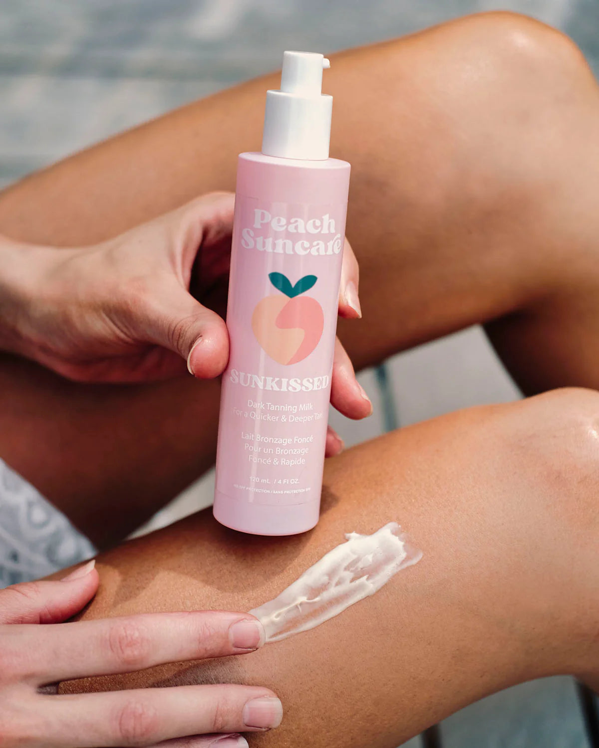 Lait Bronzage Foncé Sunkissed  - PEACH SUNCARE