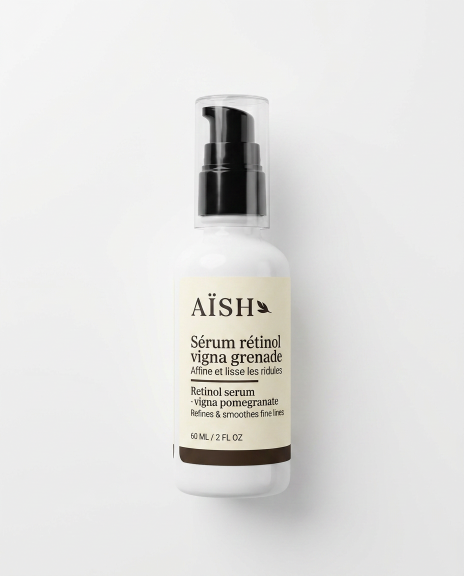 Sérum rétinol - peptides grenade, vigna & fleurs d'orange